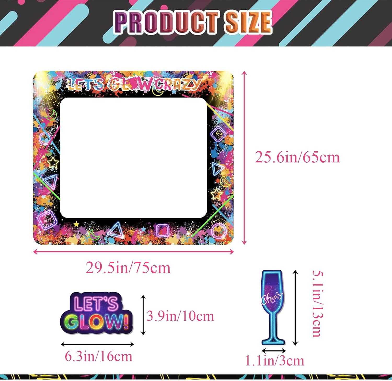 Neon fotókeretcsalád