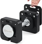 Eisenlink Gen 2 Couvercle réglable, 10-50/80lb, Une seule ampoule, 5lb Incréments, Set de poids carré Quick-Lock pour fitness à domicile (50/80LB×1)