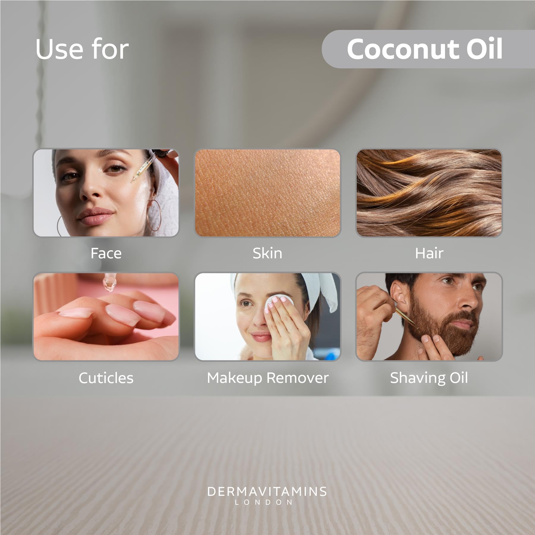 Dermavitamins 100% Pure Coconut Oil - 30ml, 30 ml (Pack of 1) - Image 3