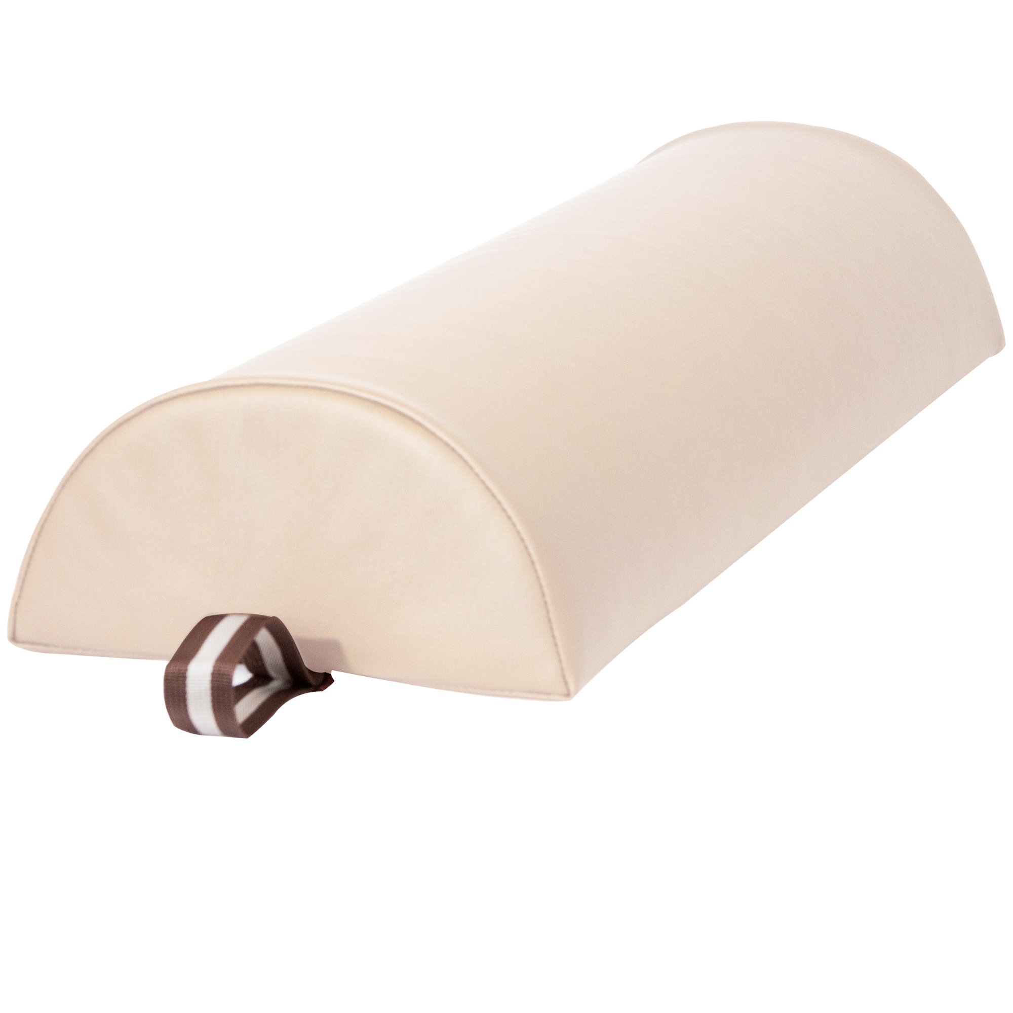 Master Massage Rodillo medio rollo Rodillo de cuello Ayuda de posicionamiento Rodillo de posicionamiento Beige