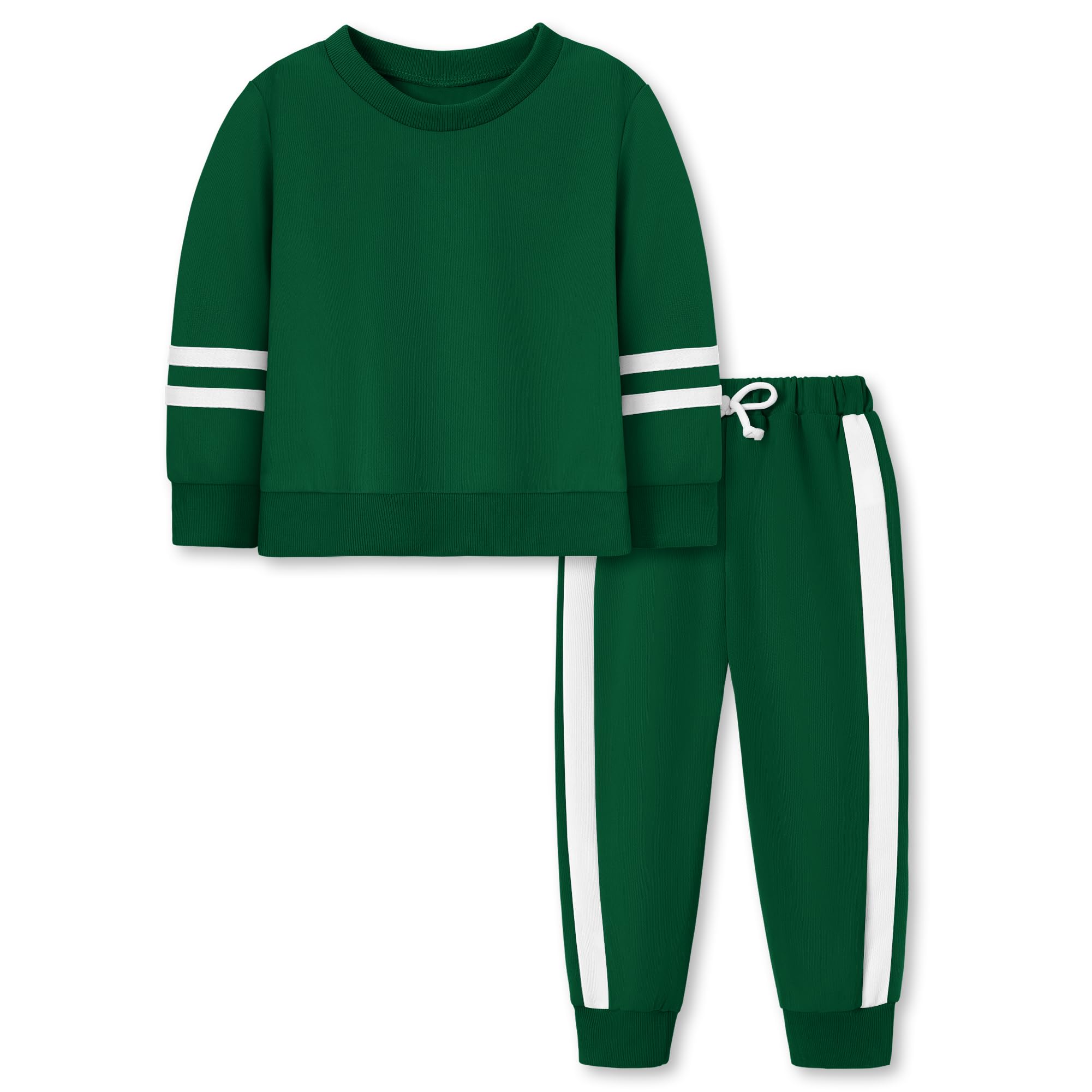 Toddler Girl Clothes Fall Outfits Girls 2 Pcs Sweatsuit Set 18M-6T