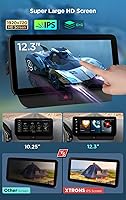 Vista 4 de XTRONS Pantalla táctil IPS de 12.3 pulgadas para Audi Q5 Concierto/Symphony Radio System, Android 12 Car Stereo Radio GPS Navegación GPS - Qualcomm