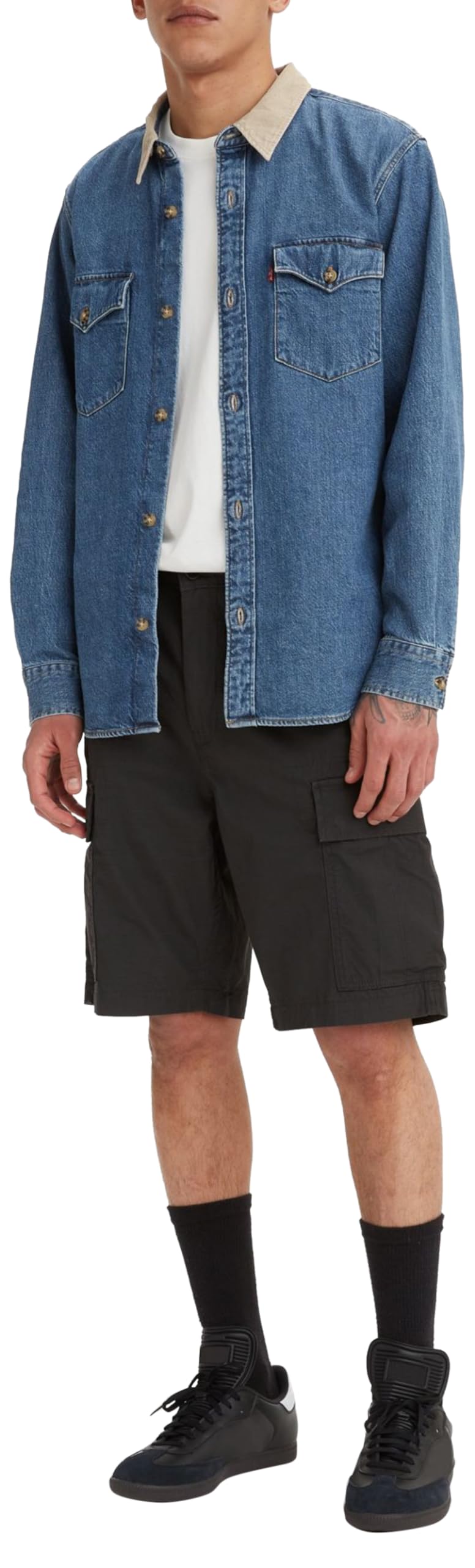 Levi's Men's Carrier Cargo Shorts, Graphite Ripstop Ccu, 29