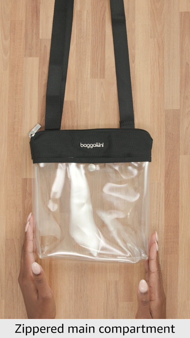 Baggallini Clear Stadium Crossbody miniatura 7