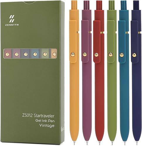 Vista 41 de Ddaowanx Bolígrafos de gel, 10 bolígrafos de tinta negra de secado rápido de 0.5 mm, bolígrafos de escritura suave de punta fina, bonitos 10 piezas