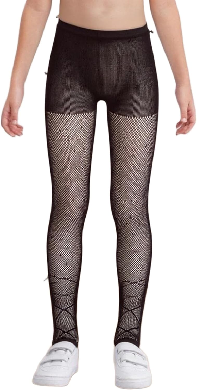 Kids Girls Ballet Tights Soft Footed Tights Dance Leggings Pants Pantyhose Dancewear