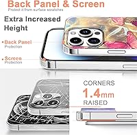 Vista 234 de I-MGAE-IN-AR - Funda diseñada para iPhone 12 y 12 Pro, diseño de mariposa plateada brillante, funda protectora de poliuretano termoplástico, suave