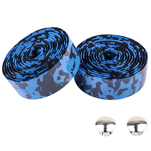 Miniatura 8 de Cintas para manillar de bicicleta, 2 rollos  Cinta envolvente para manillar de bicicleta de carretera, envoltura de mango de ciclismo, cubierta de
