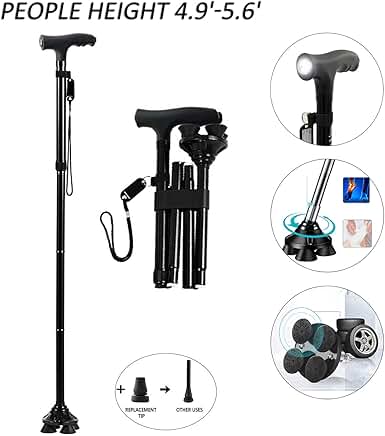 Amazon.com: 3 prong walking cane