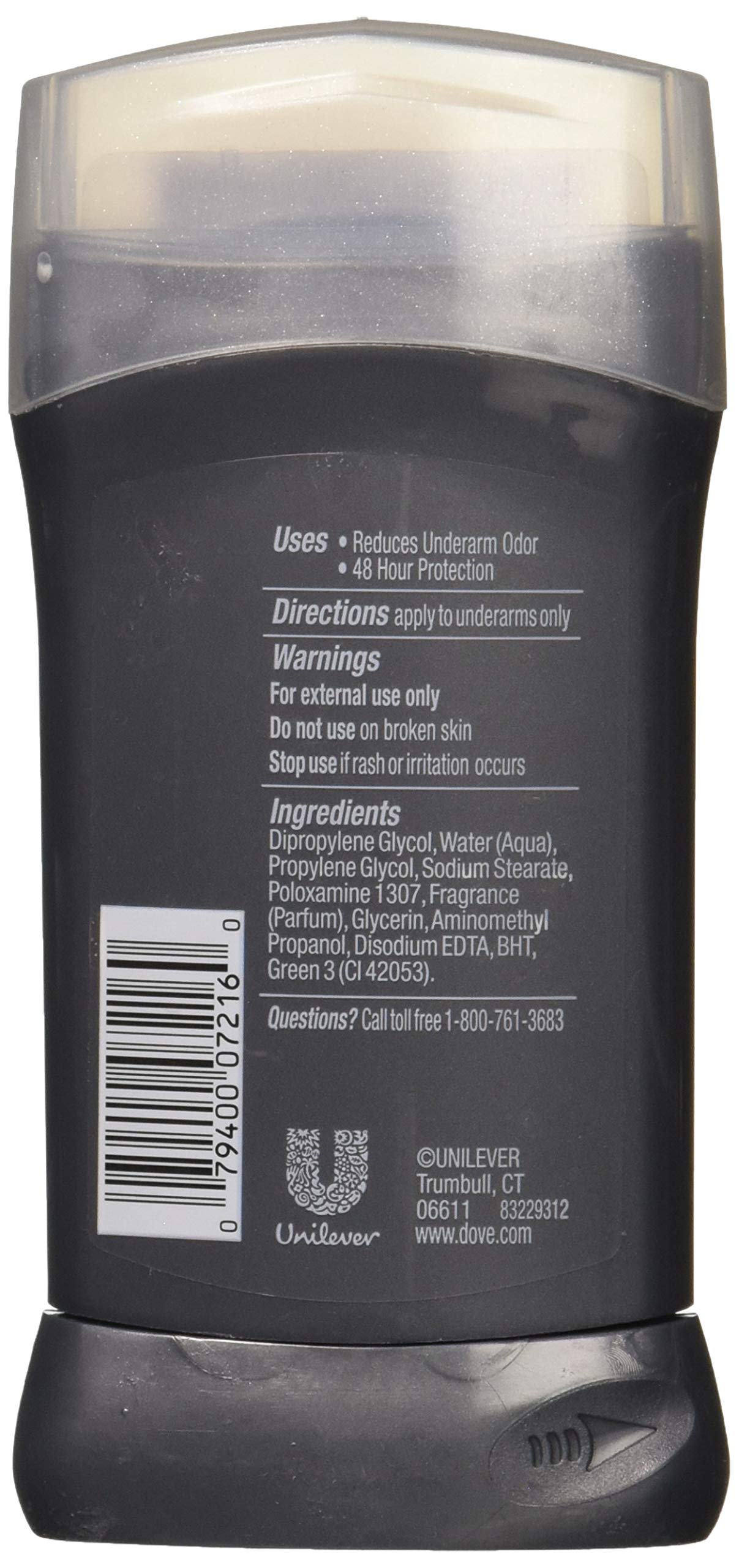 Amazon | ダブ 男性用 デオドラント Dove Men + Care, Non-Irritant