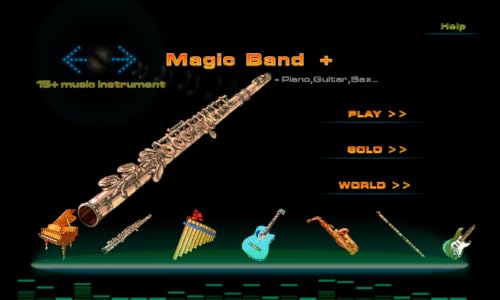 Magic Band + (Piano, Guitar, Sax...)