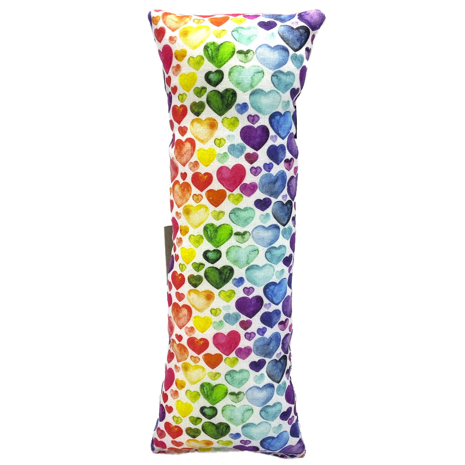 10” x 3”Car Seatbelt Pads - various sizes for Post Surgery, Pacemakers, Chemo/Stoma/Medical ports or just to stop that Ouch! 10” x 3” (Multi Hearts) — image 1