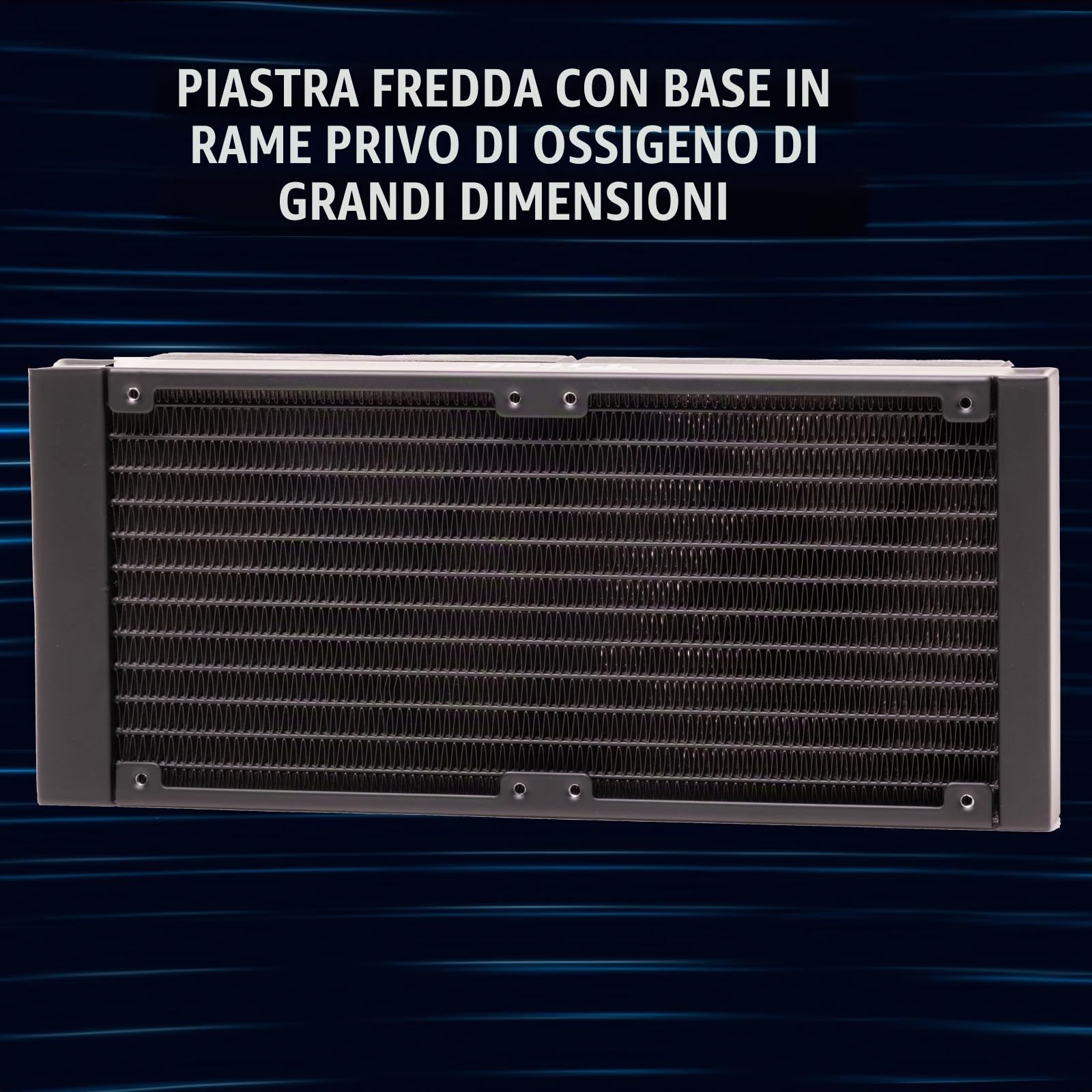 Itek Dissipatore a Liquido Arctic Sphere 240mm con Display LCD 2.8", Ventole ARGB PWM, Compatibilità Universale CPU e Software di Controllo