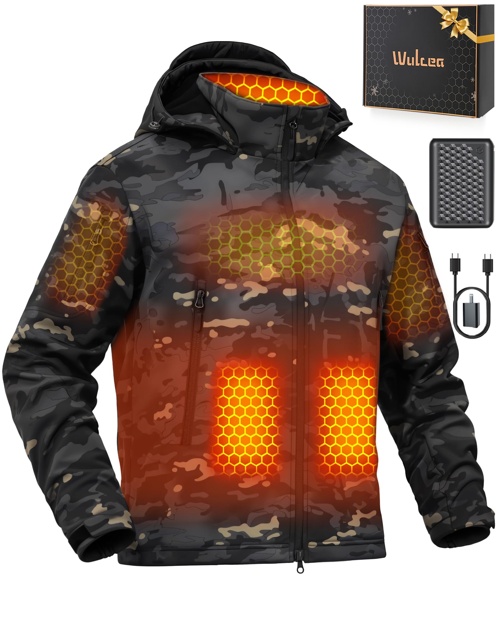 Wulcea Graphene Heated Soft Shell Jacket