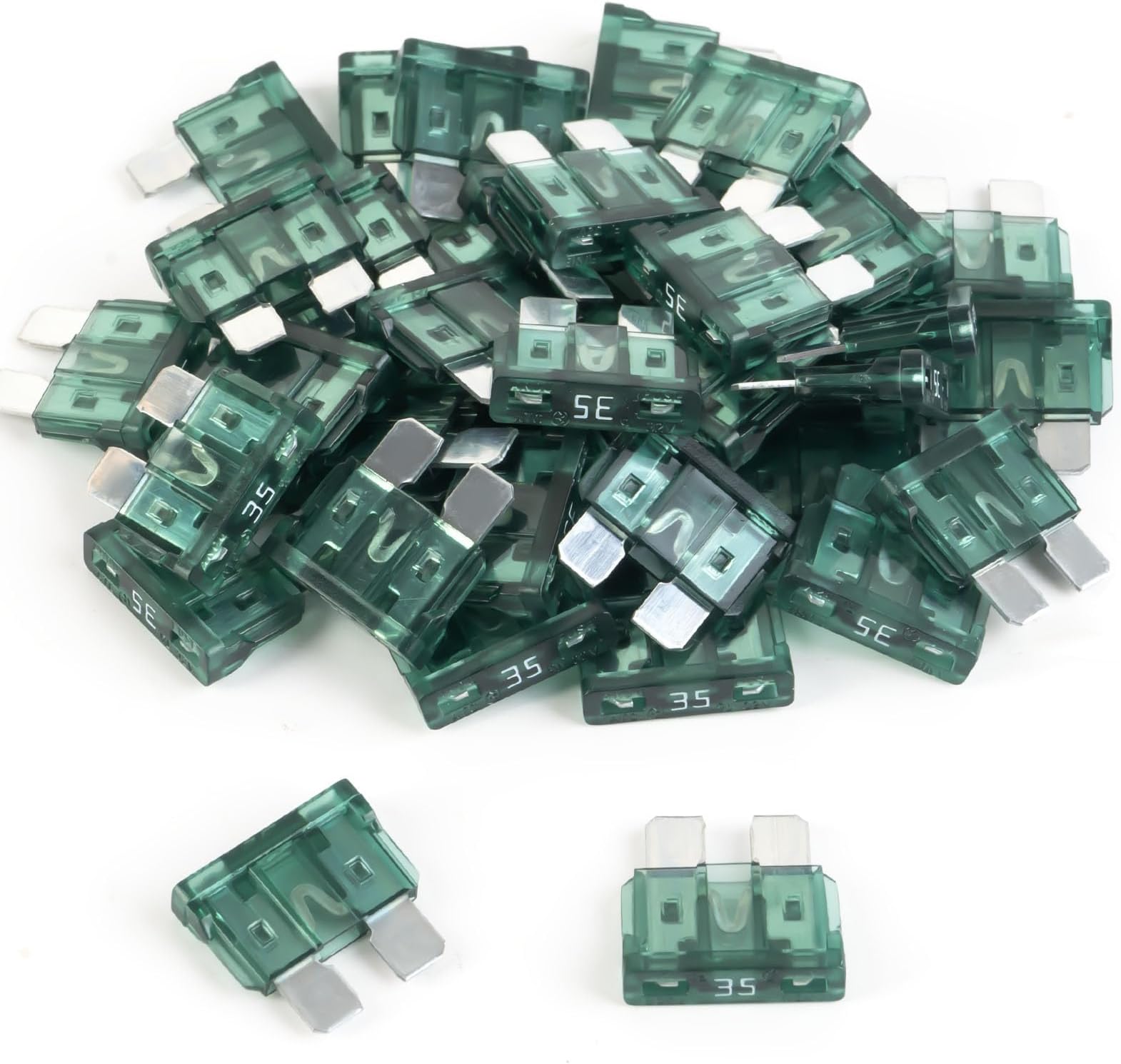 80 Pack Auto Fuses 35 AMP ATC/ATO Standard Regular Fuse Blade 35A Car Truck Boat Marine RV