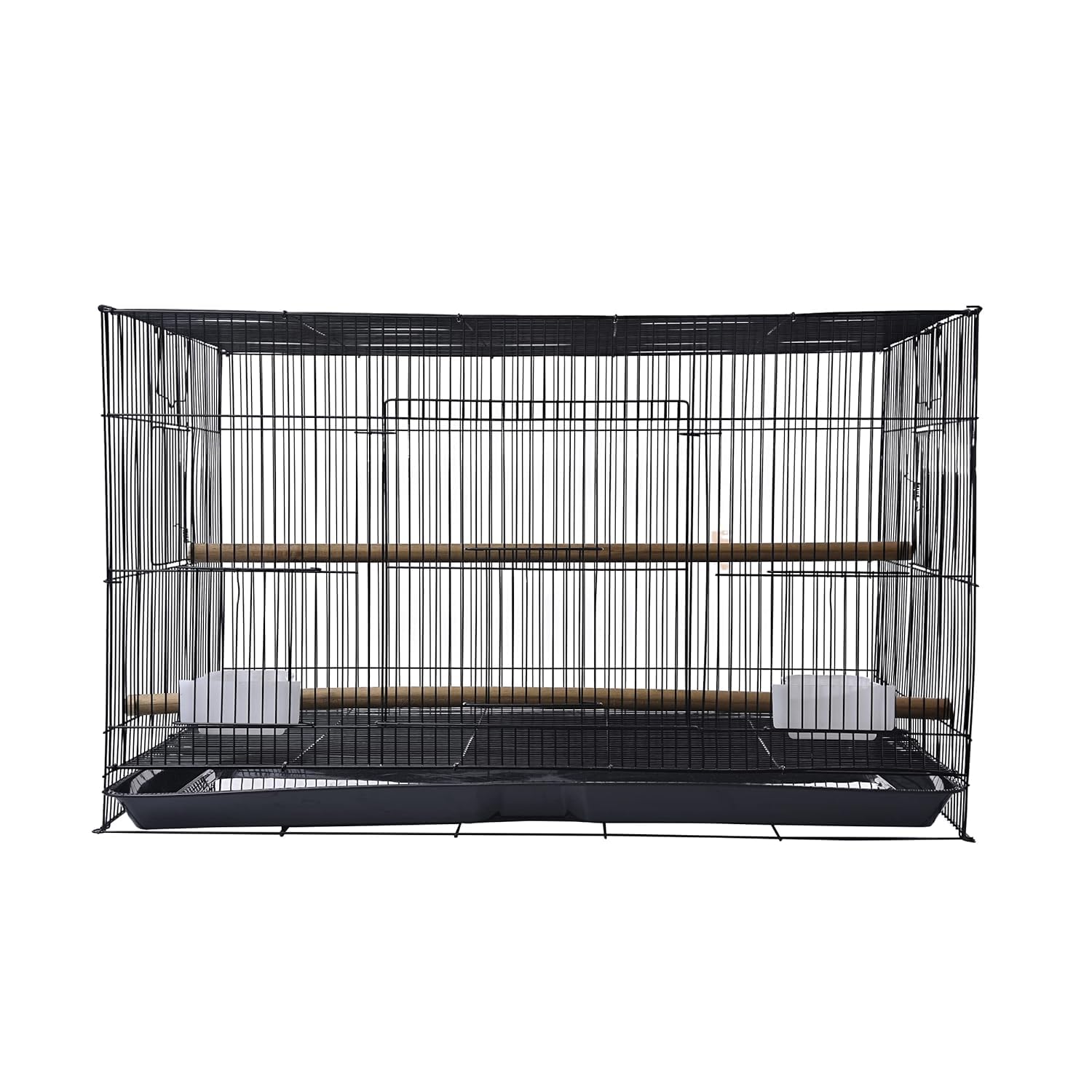 ATHROVIA, 1.5 feet, 18 inch- Black Birds cage with 2 Gates for Love Birds, Parrot, Budgies, Parakeet, Cockatiel, A Deluxe Cage Haven & Spacious Haven for Your Birds, Enhance Your Avian Oasis (B0D363BSSN) Amazon Price History, Amazon Price Tracker
