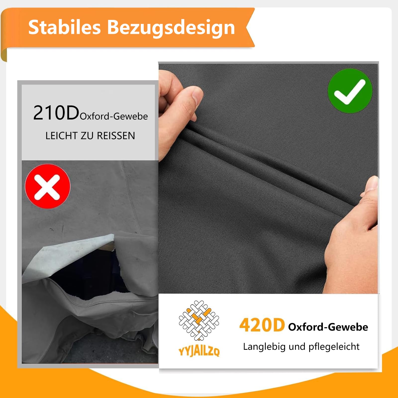 Baumbank Abdeckung Wasserdicht, Schutzhülle Baumbank mit Kordelzug, Abdeckplane Baumbank Winddicht, UV-Beständiges - With Klettverschluss，Abdeckhaube für Baumbank 420D Oxford (Schwarz, 175cm)