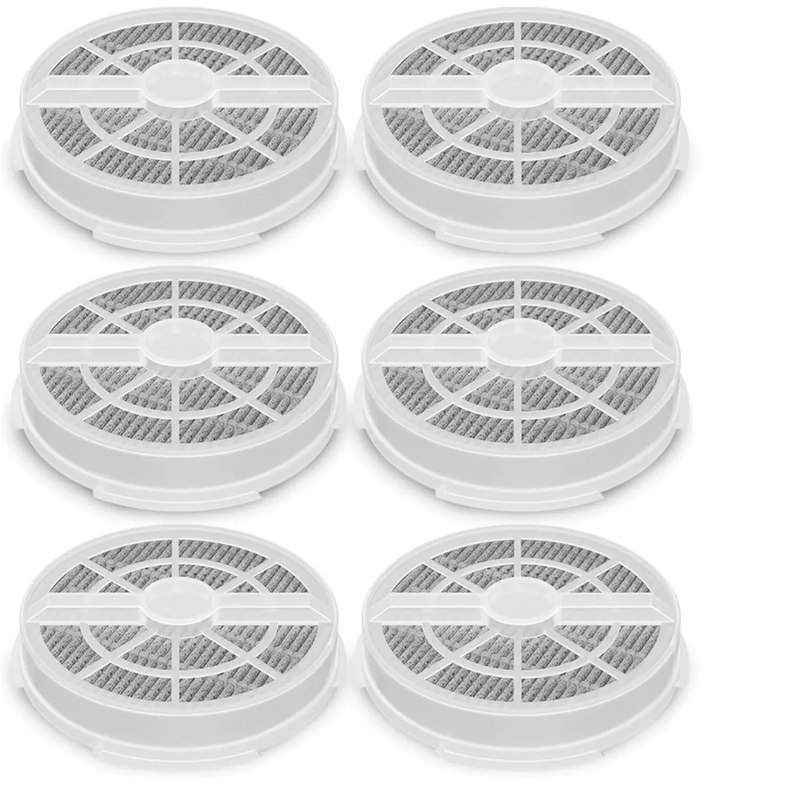 Wonjoxel One Color Air Purifiers Replacement Filter 8Pack Hepa Filter Replacement