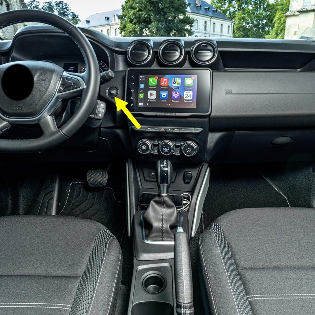 Start Stop Düğmesi Tuşu 251506978R Dacia Duster ile uyumlu 2022-2024