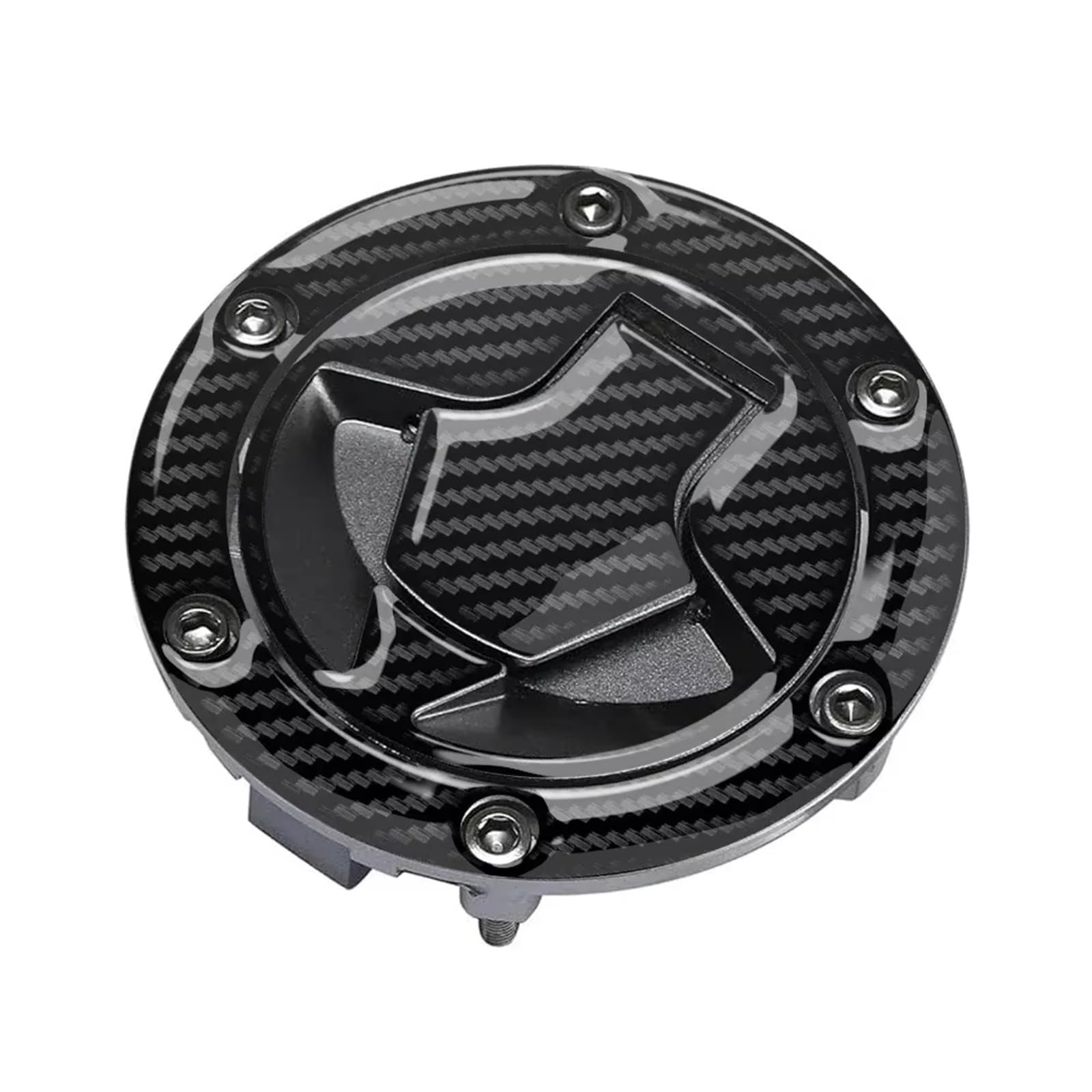 Motorrad Tank Pad Motorrad-Tankdeckel-Aufkleber Für Für ZX-25R 2018–2024 | Motorrad-Tankdeckel, Transparentes Aufkleber-Zubehör(Black)