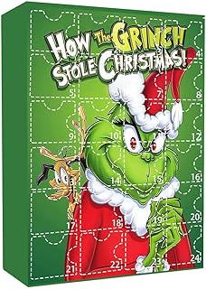Grinch Advent Calendar 2023 for Kids and Adults, The Grinch Toys-24Pcs The Grinch Gifts, 24 Days Christmas Minifigures Countdown Calendar, Grinch Christmas Tree Decorations z3