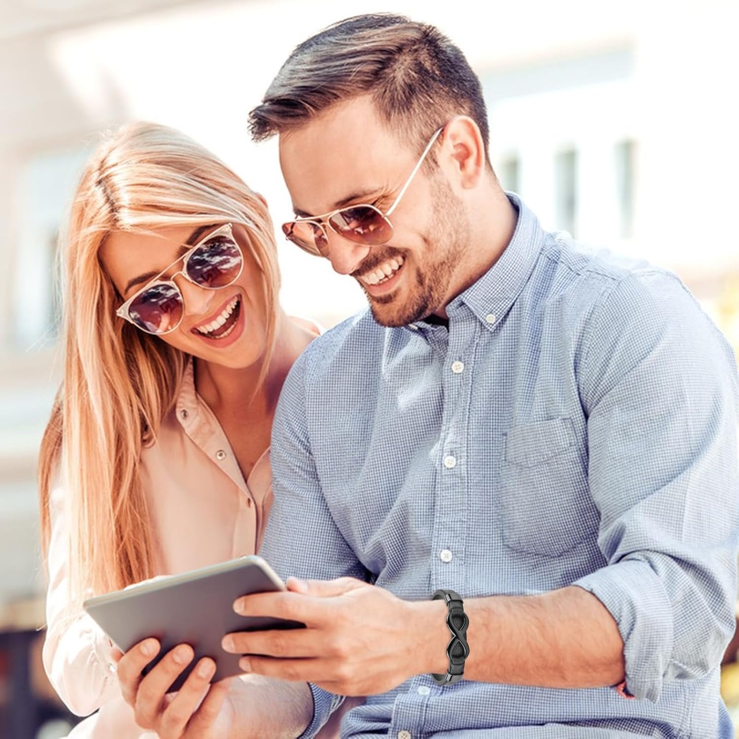 To My Son/Grandson/Man/Dad Bracelet, Valentines Day Gifts for Him, Son Gifts from Mom, Leather Bracelet Birthday Gifts for Boyfriend Husband Nephew - Image 6