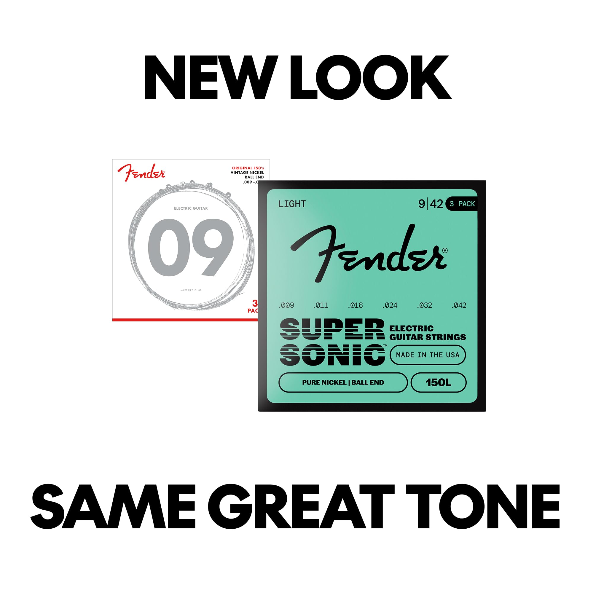 Amazon.com: Fender Super 250 Electric Guitar Strings, Nickel