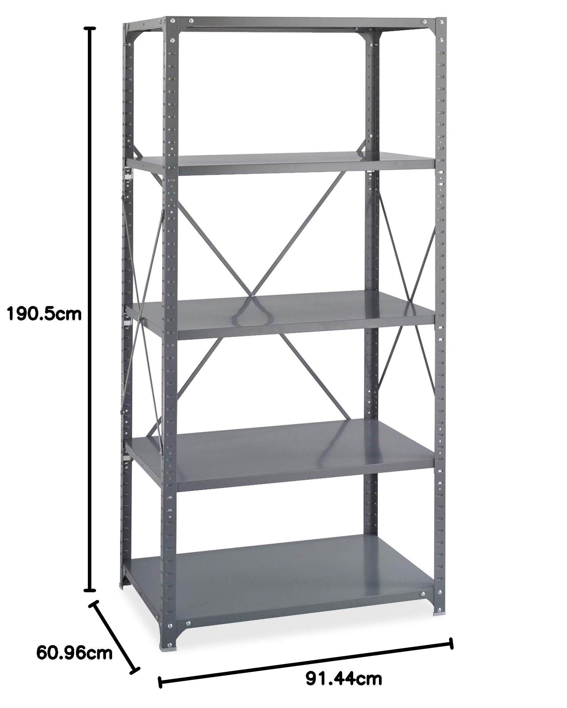 Amazon.co.jp: Safco Products 6267 商業用棚キット 幅36インチ x