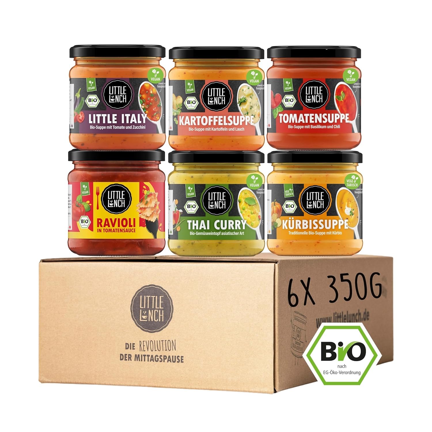 Little Lunch Bio-Suppen- und Eintöpfe-Kennenlernbox