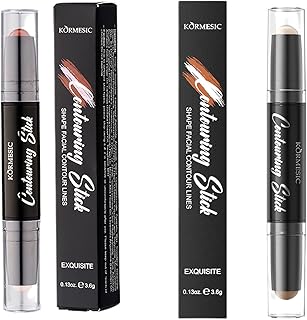 2 piezas de maquillaje en barra de contorno, ...