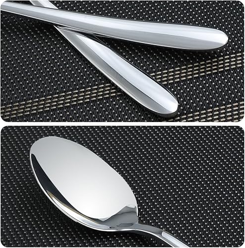 Miniatura 2 de Kekow Cucharas de postre de acero inoxidable de 12 piezas