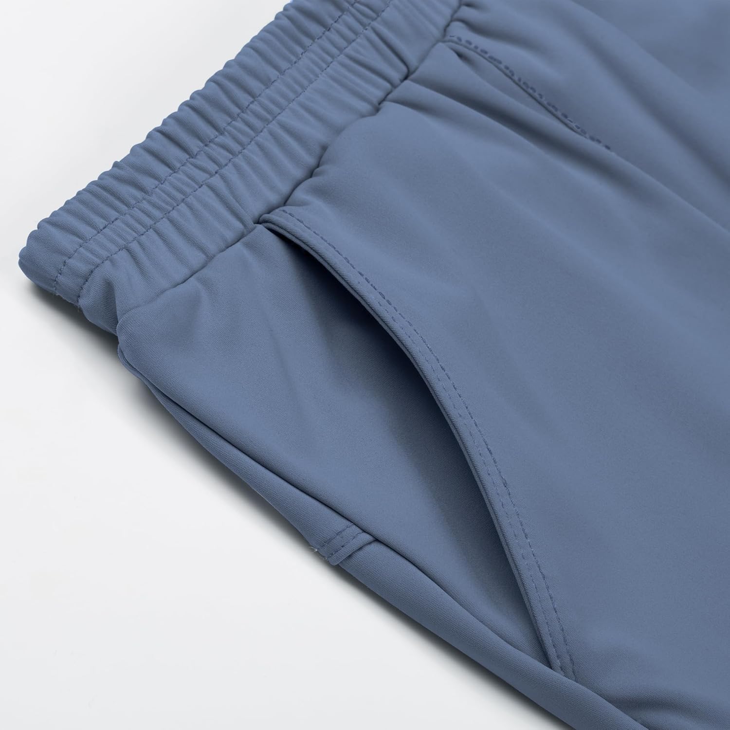 BIG ELEPHANT Girls Jogger Pants with Pockets– Quick Dry, Lightweight Active Lounge Pants for School & Everyday Wear