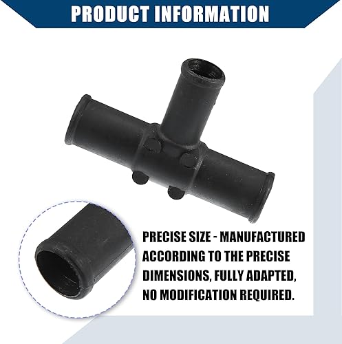 Miniatura 6 de No.87248-60460 - Camiseta de manguera de calentador para Toyota Land Cruiser 1992-2007, conector de manguera de calentador, duradero, 1 juego, color