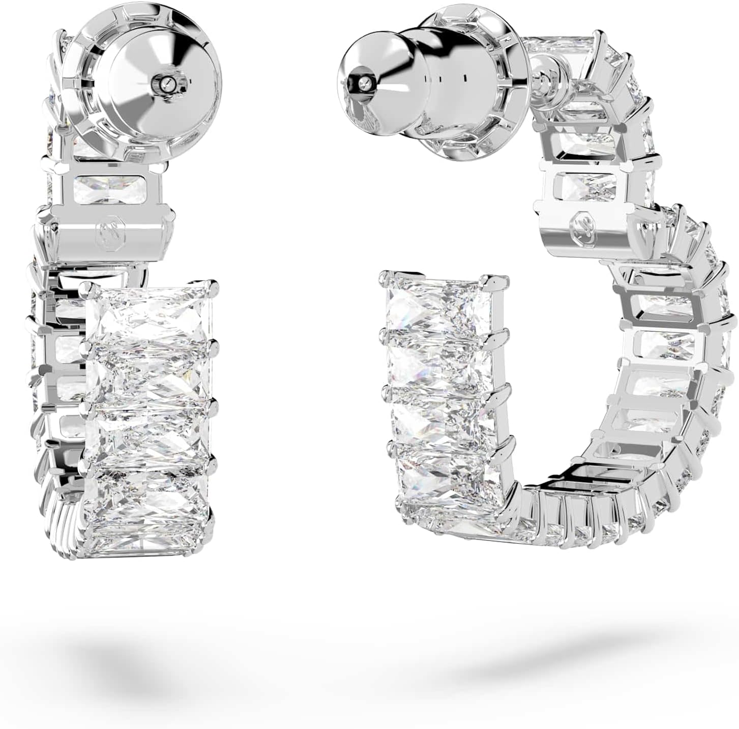 Pendientes aro Swarovski Matrix 5653170 corazón