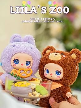 Liila's ぬいぐるみ 600% Amazon.co.jp: Briskyjp LiiLa Zoo ぬいぐるみ ブラインドボックス 1個