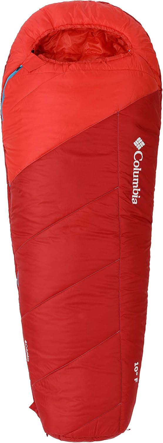Columbia 10 Degree Mount Tabor Mummy Sleeping Bag Regular Length/Extra-Long