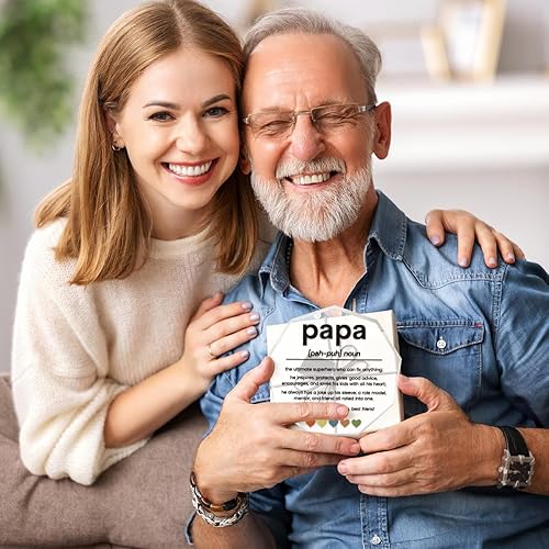 Miniatura 4 de Regalos de papá para el abuelo de los nietos, regalo de agradecimiento para papá, mejor papá, regalo de cumpleaños, regalos de Navidad para abuelo,