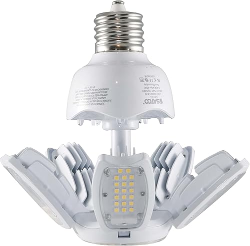 Miniatura 4 de Satco S39799 Hi-Pro Lámpara LED de haz múltiple, base EX39, 60 vatios, 2700 K