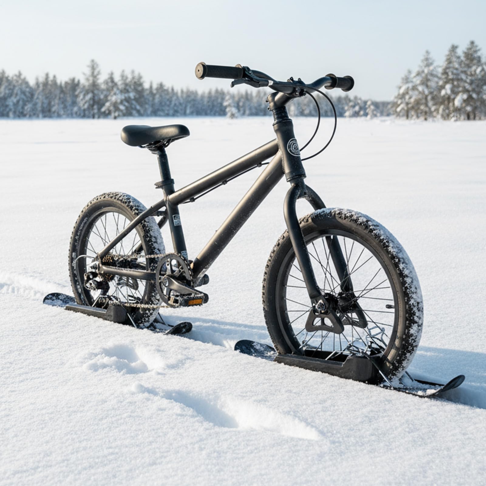 Planche de Luge Neige pour Poussette Trotinette Légère pour Glisse
