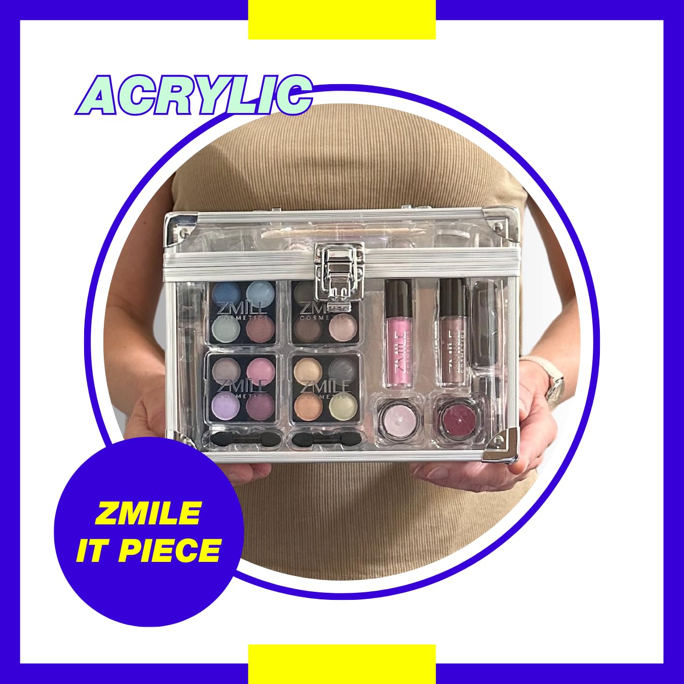 ZMILE Cosmetics Zestaw do Makijażu, Acryl, Kosmetyki Wegańskie