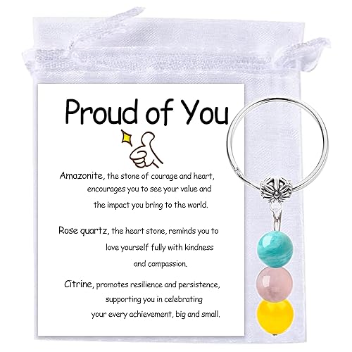 MKISHINE Proud of You Card Gift, Congratulations, Graduation, New Job,