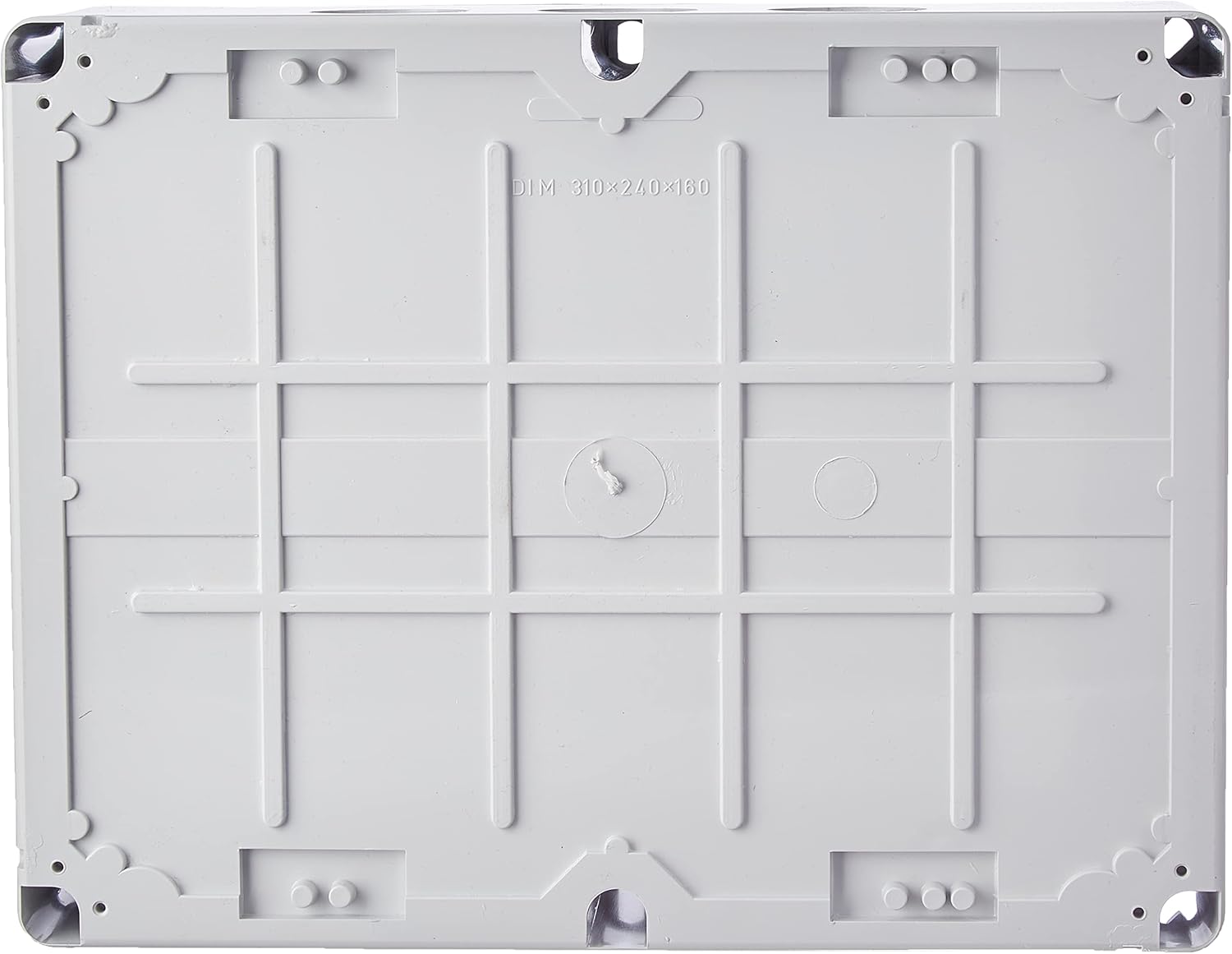 Abb Box St. Ip65 Hf - 650'°C-1/4 Round-310 x 24, White