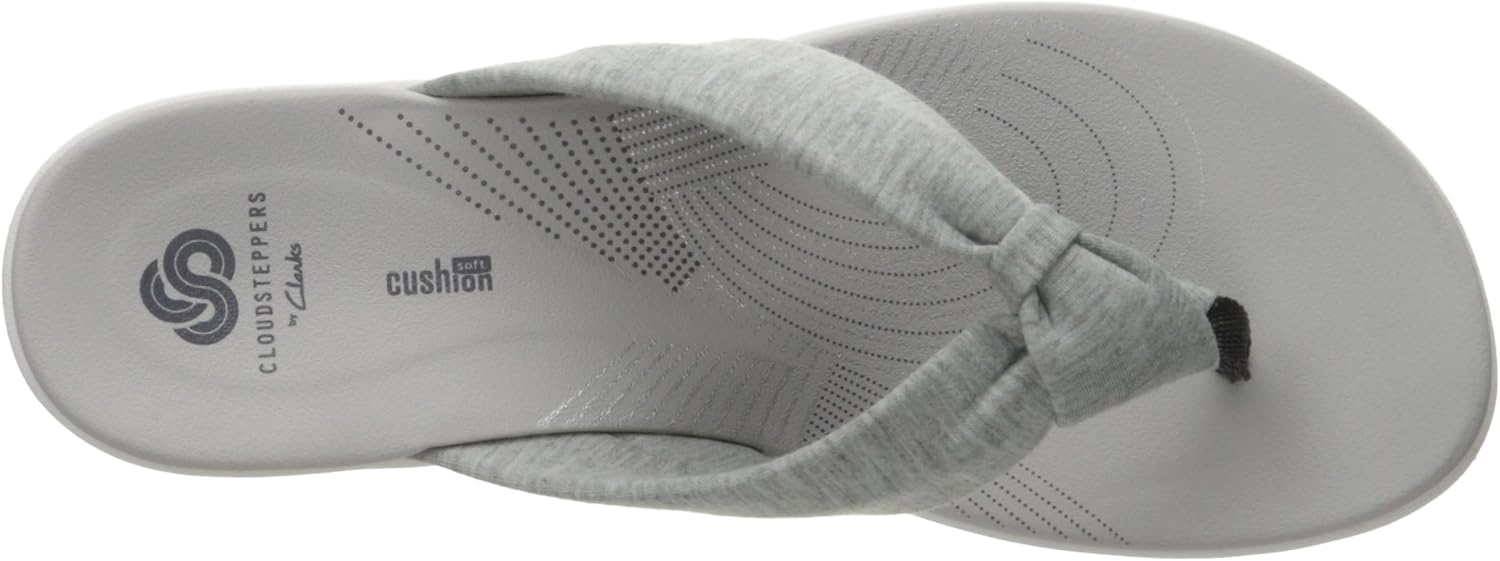 Clarks womens Arla Glison 5 Grey Heather Fabric