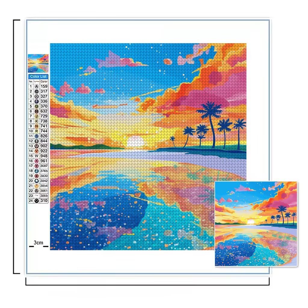 Diamond Painting Chmura Diamentowa Sztuka Kolor Rysunek Diamentowy Obraz Diamentowy Pełny Zestaw Dorosłych 5D DIY Puzzle Ścieg Krzyżowy Mozaika Szkło Malowanie, Dekoracja Ściana Domu 60x80cm S1008
