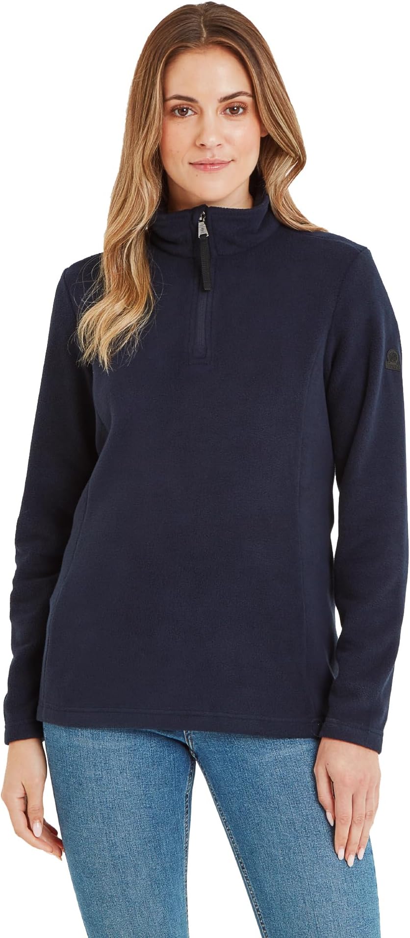 TOG24Revive Mens Fleece Jumper. Fleece Jumper Made From 100% Recycled Polyester With Zip Neck. Lightweight & Warm, Anti-Pill Fabric