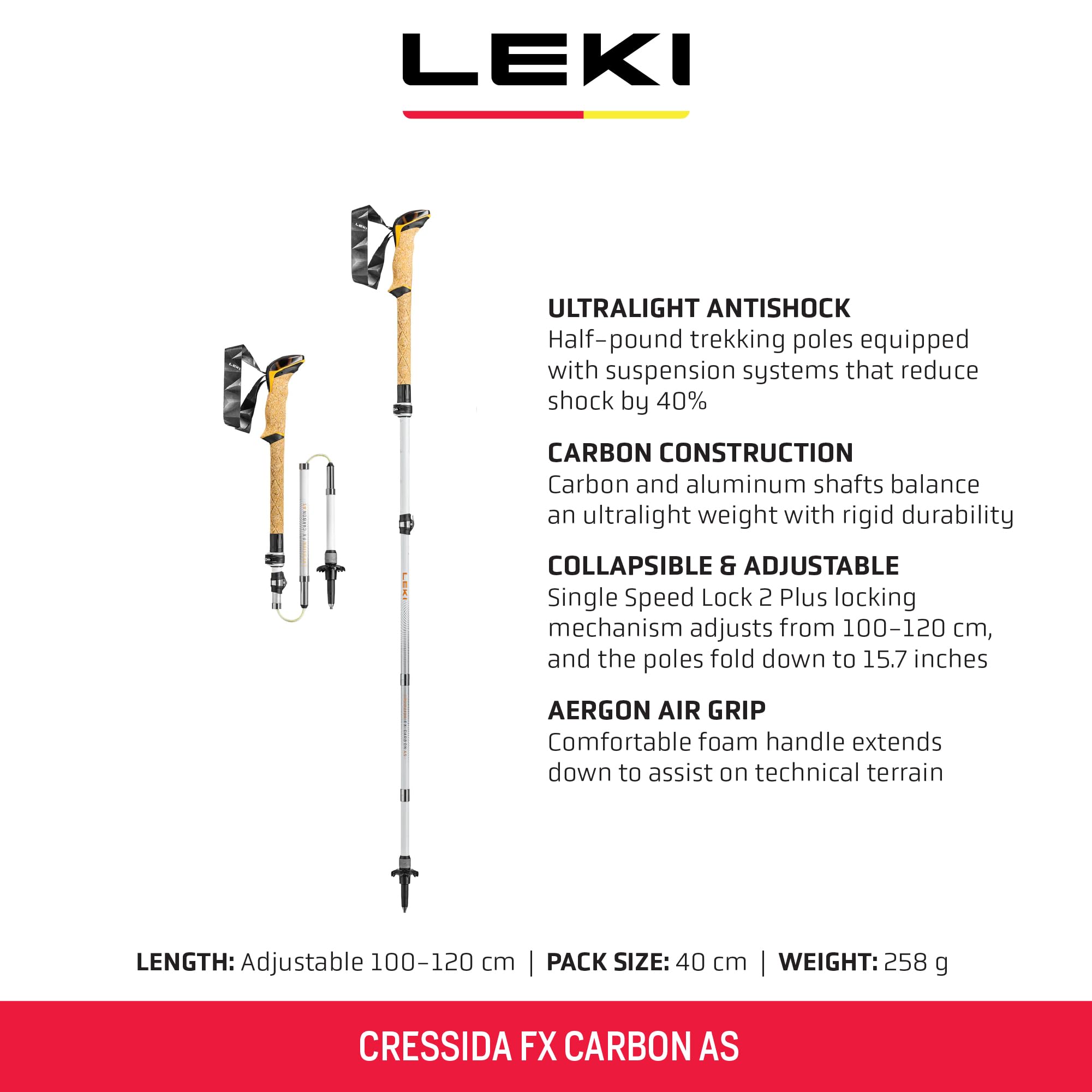 LEKI - LEKI クレシダ FX カーボン AS LEKI(レキ) CRESSIDA FX CARBON AS(クレシダ FX カーボン AS