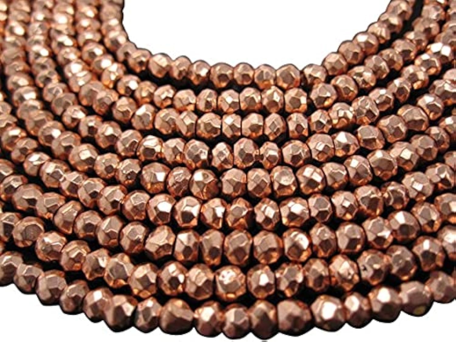 Perles pyrite facettées pour créer des bijoux bohèmes et élégants faits main