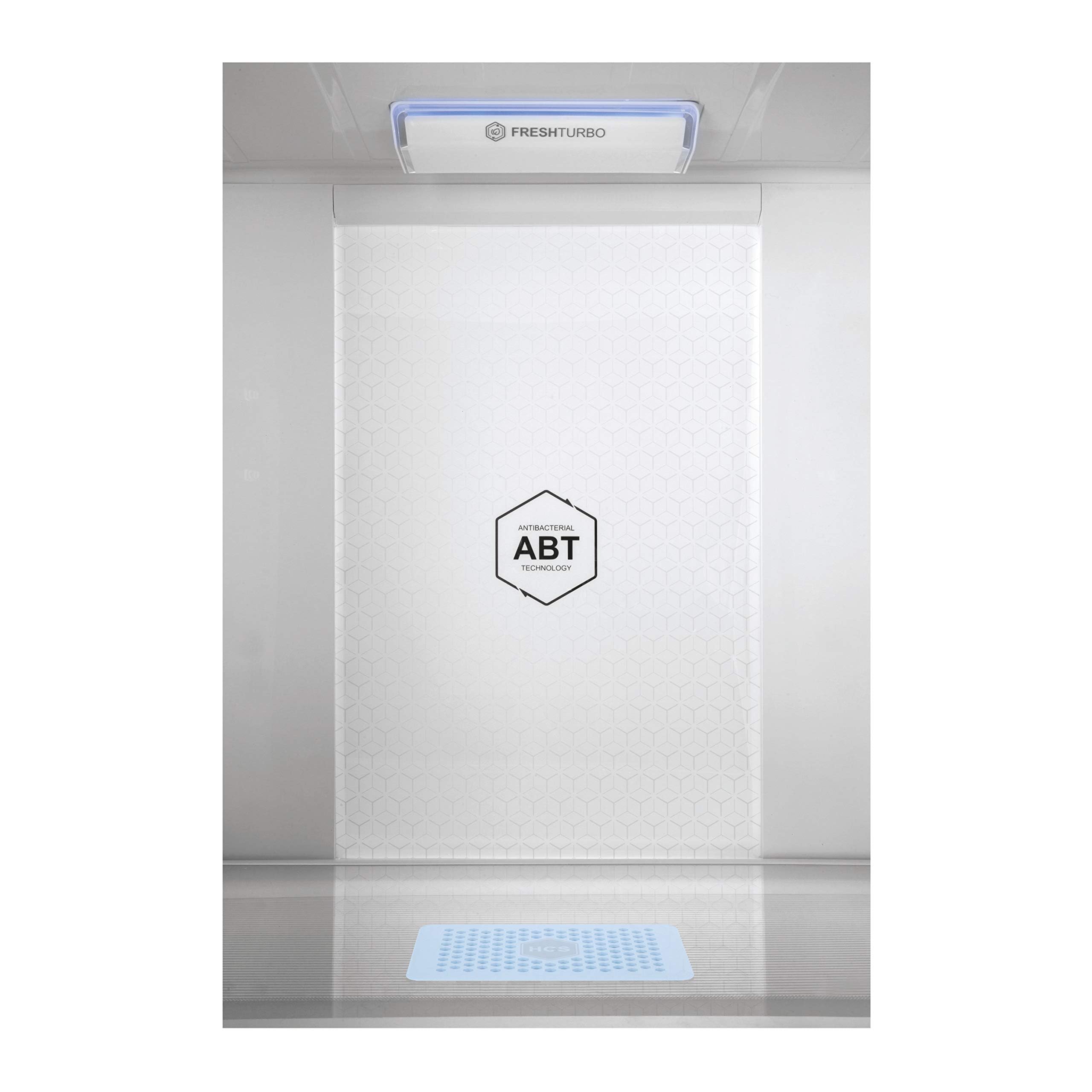 Haier A4FE742CPJ - Frigorífico combi con congelador de cajones, 70cm de ancho, ABT Antibacterias, Motor Inverter, Total No frost, Libre Instalación, Inox, Clase E
