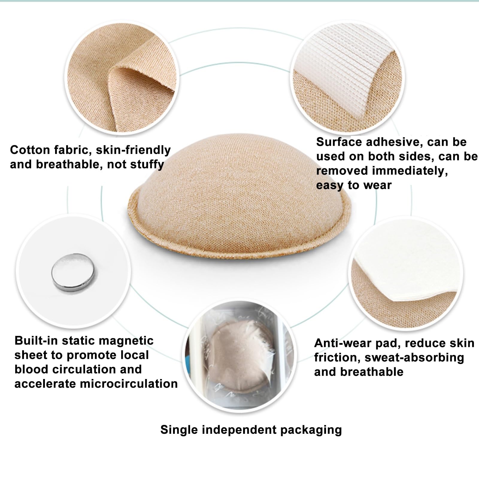 Fascia Ernia Ombelicale, Fascia Addominale per Ernia Ombelicale, Ventrale, Epigastrica, Incisionale e Ombelicale, Traspirante(M)