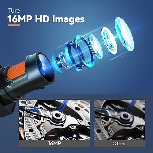 Miniatura 2 de Hayve Microscopio digital LCD de 9 pulgadas, microscopio de moneda de aumento de 1500X con cámara de 16 MP, microscopio de soldadura micro para